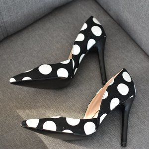 CHARLES BY CHARLES DAVID Polka Dot Pumps